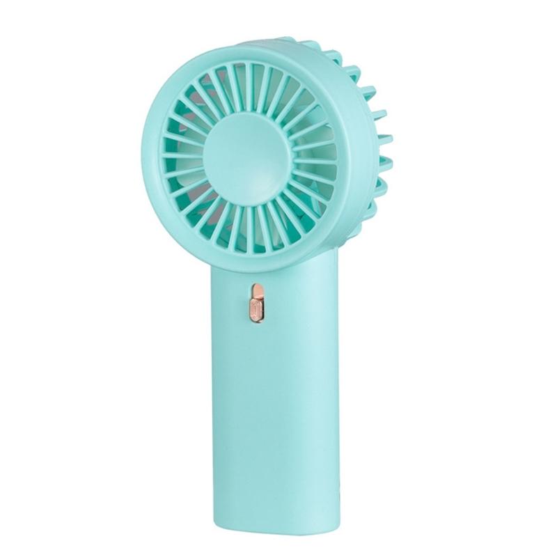 Rechargeable Mini Desk Fan Battery Operated Cooling Device For Home Office Travel Quiet Personals Airflows Tool