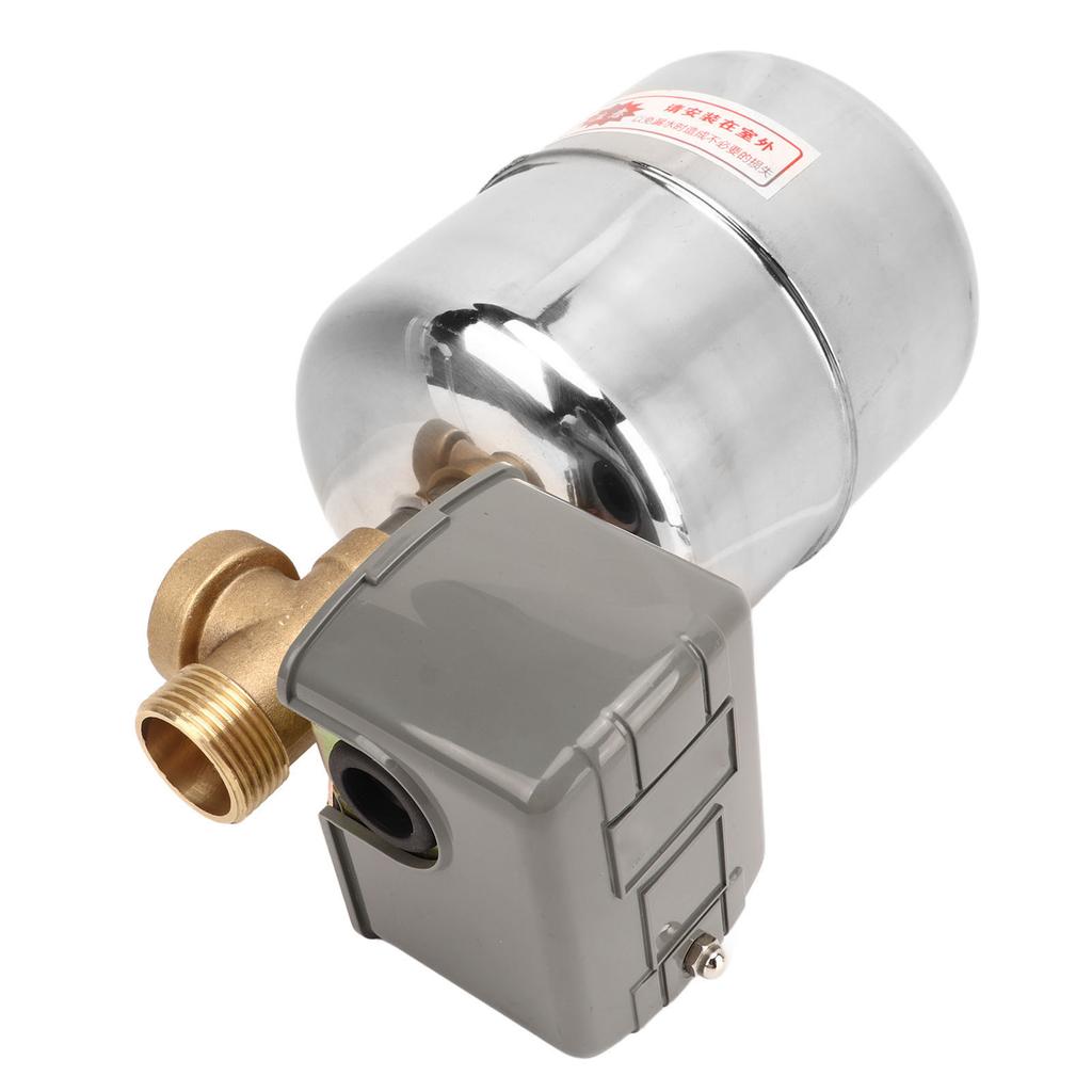 Wasserpumpen-Druckschalter Edelstahl-Druckbehälter Kupfer 4-Wege-Rückschlagventil Selbstansaugende Pumpe