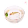 1/12 Lovely Dollhouse Miniature Glass Fish Tank Bowl Aquarium Doll House Home Ornaments Toys