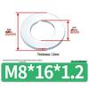 Extra Large Galvanized Metal Flat Washers - Sizes M1.6 to M14