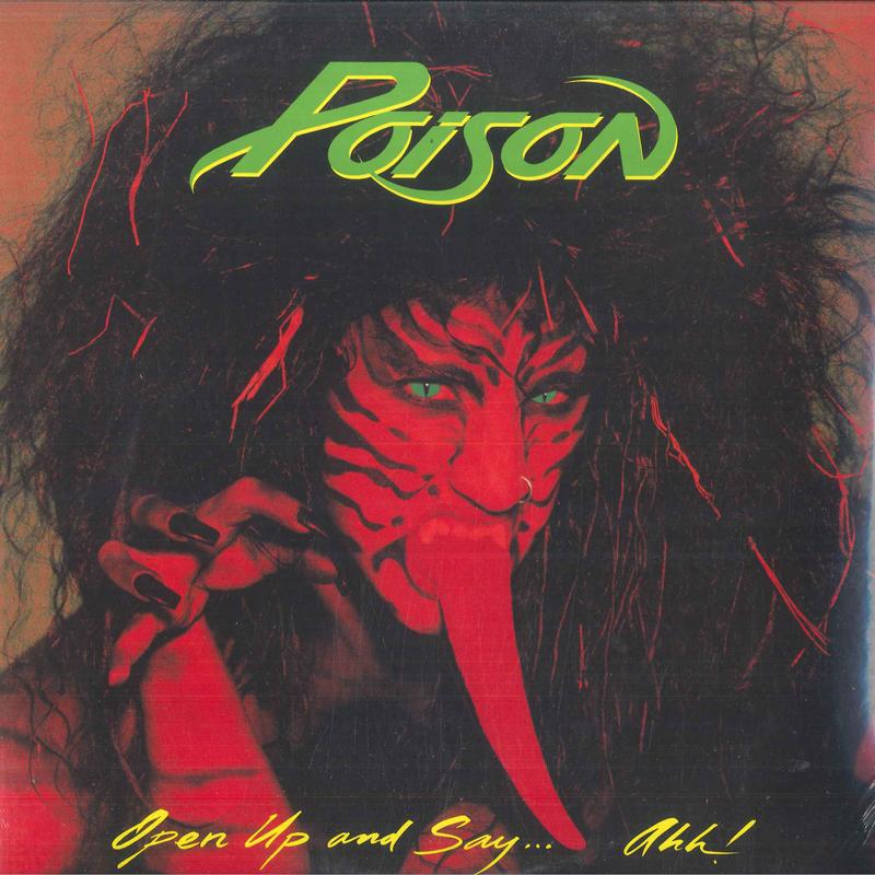 

LP Record POISON - Open Up and Say...Ahh! B002794501 Capitol Records 2018 US Rock