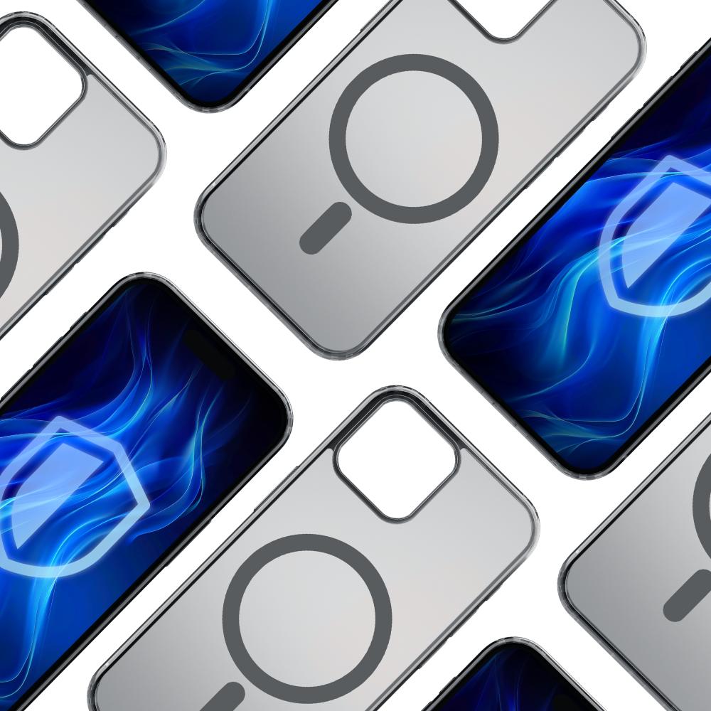 Etui 3Mk Frosty Magcase Do Iphone 16 Pro, Półprzezroczyste Z Fioletowym