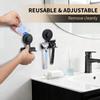 Stainless Steel Razors Holder Shower Organizer With Multiple Hooks For Razors Towels And Bath Accessories