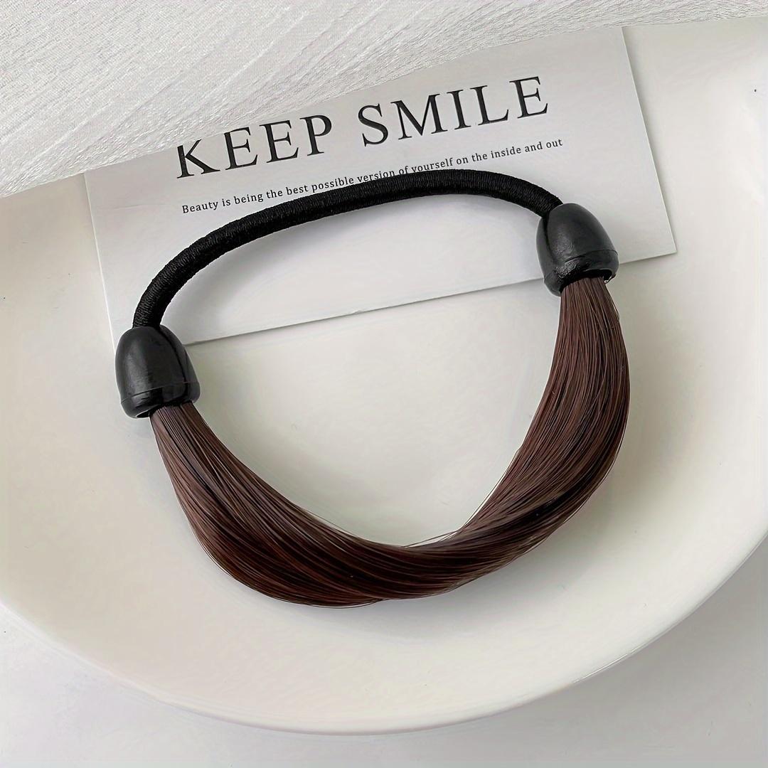 

Golden Twisted Braid Wig Elastic Hair Tie