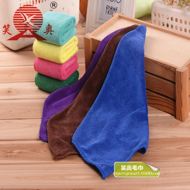 

Grind thickened microfiber soft absorbent car wash car wipe small square towel 300g 30 * 30