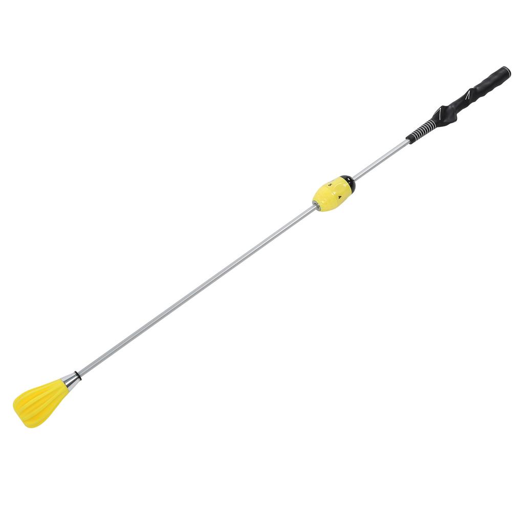 Golf Swing Practice Stick Trainer Device Lightweight Golfer Correction Training Rod ToolYellow