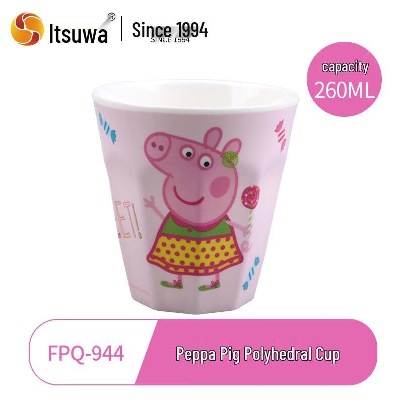 WUHE Peppa Pig Kids Melamine Dinnerware Set