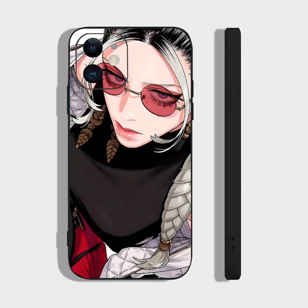Tao S-Saotome Manga G-Gokurakugai Phone Case For IPhone 17 Air 16 15 14 13 Pro Max 11 12 Black Silicone Cover