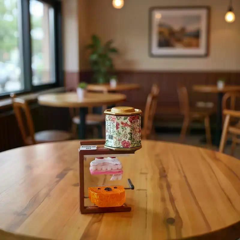 1 Stück Puppenhaus Möbel Zubehör 1:12 Puppenhaus Kaffeedose Teedose Modell Simulationsartikel Ornament Miniaturspielzeug