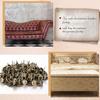 100pcs Diameter 11mm Wooden Jewelry Gift Wine Case Box Sofa Decorative Tack Stud Upholstery Tacks Nail Pushpin Doornail Box Pack