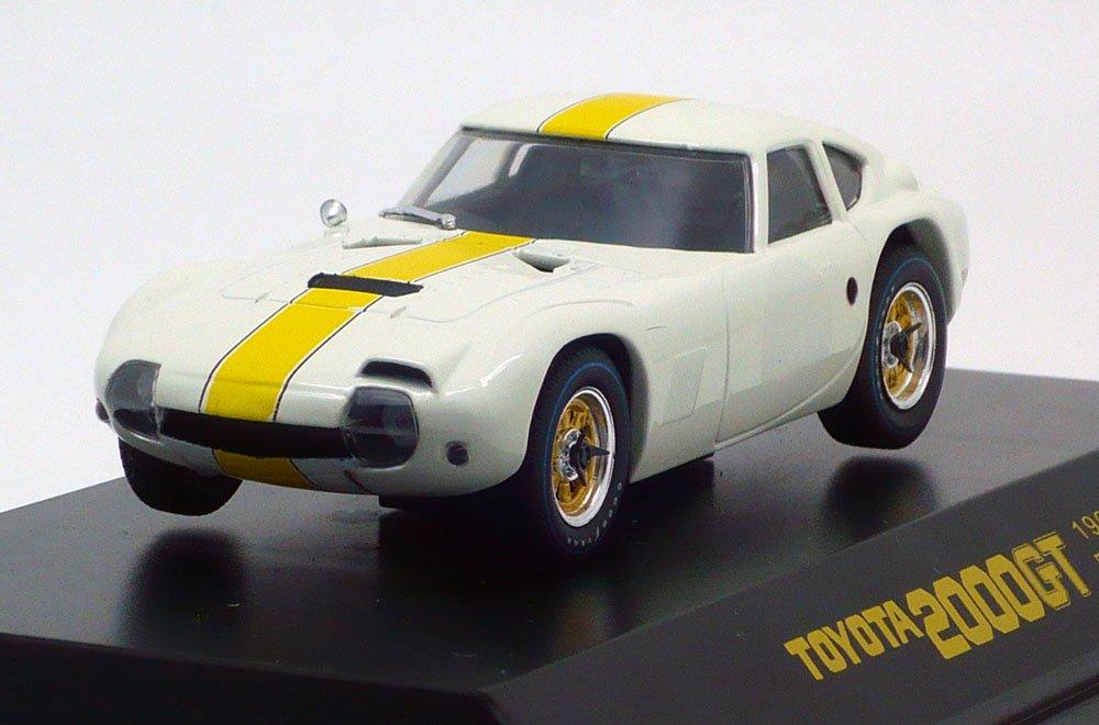 Q Model Toyota 2000GT 1966 Japan GP Tamura Trainingsspezifikation Gelber Streifen Fertigprodukt 1/43