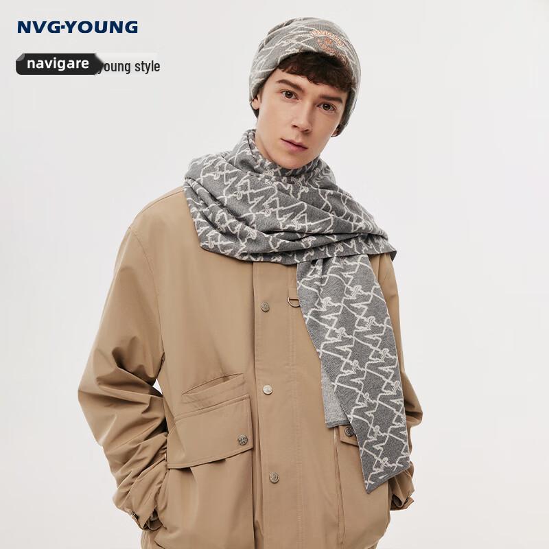 

Navigare Men s Knitted Scarf 50