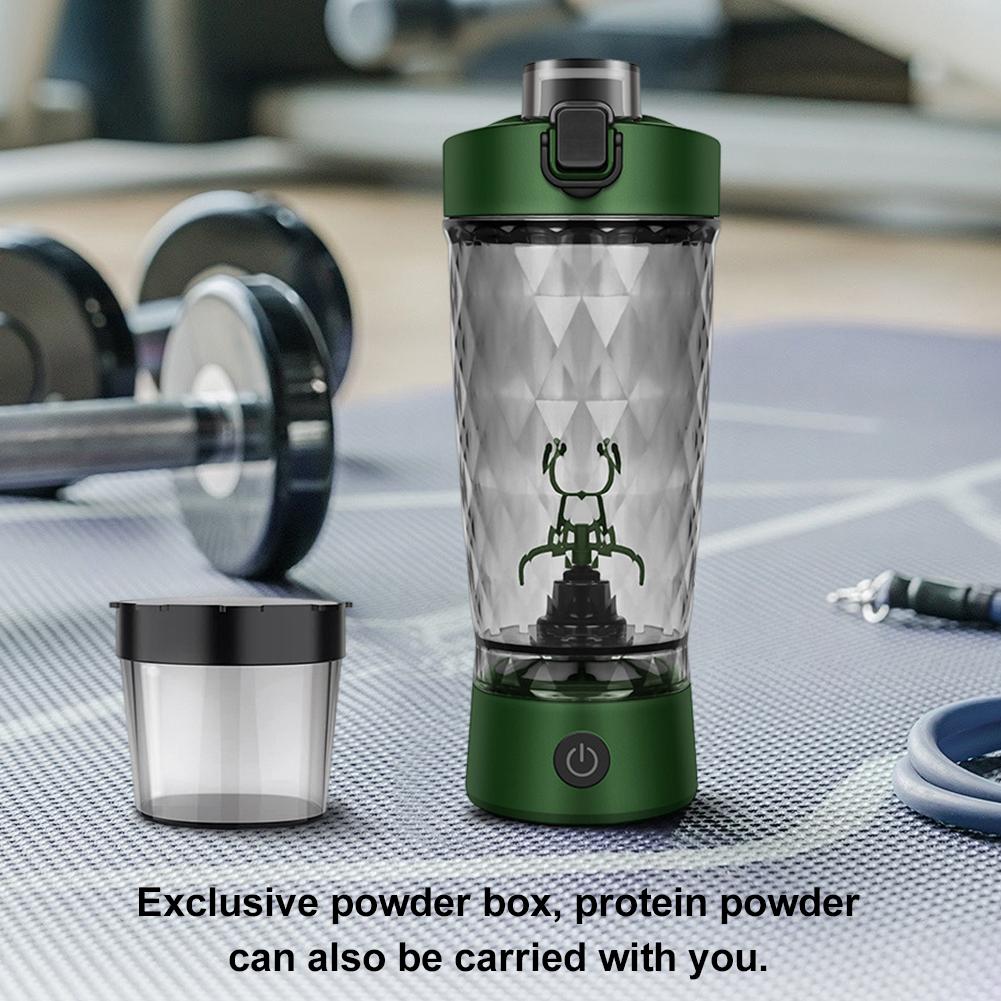 22oz/650ml Electric Automatic Protein Shake Mixer USB Rechargeable Portable Shaker Cups Protein Powder Mixing Cup for Gym Sport