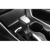 For Honda Accord 2018- Silver Steel Central Console Gear Shift Knob Trim 1X