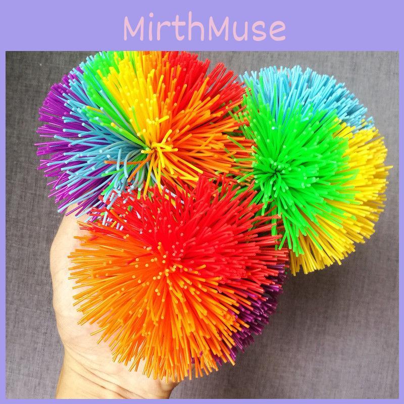 Colorful Silicone Koosh Ball Vibrant Sensory Toy Ideal For Autism And Special Needs
