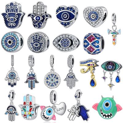 Evil Eye Bracelet DIY Kit Beads Charms Pendants Jewelry Making Supplies Craft Accessories Fashion Handmade