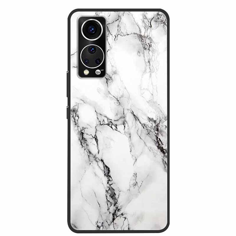Für ZTE Axon 30 Handyhülle Cover Cooler Wolf Löwe Tiger Schwarzes Silikon Weiche Hülle Für ZTE Axon 30 Rückabdeckung Hülle Axon30 5G Hülle