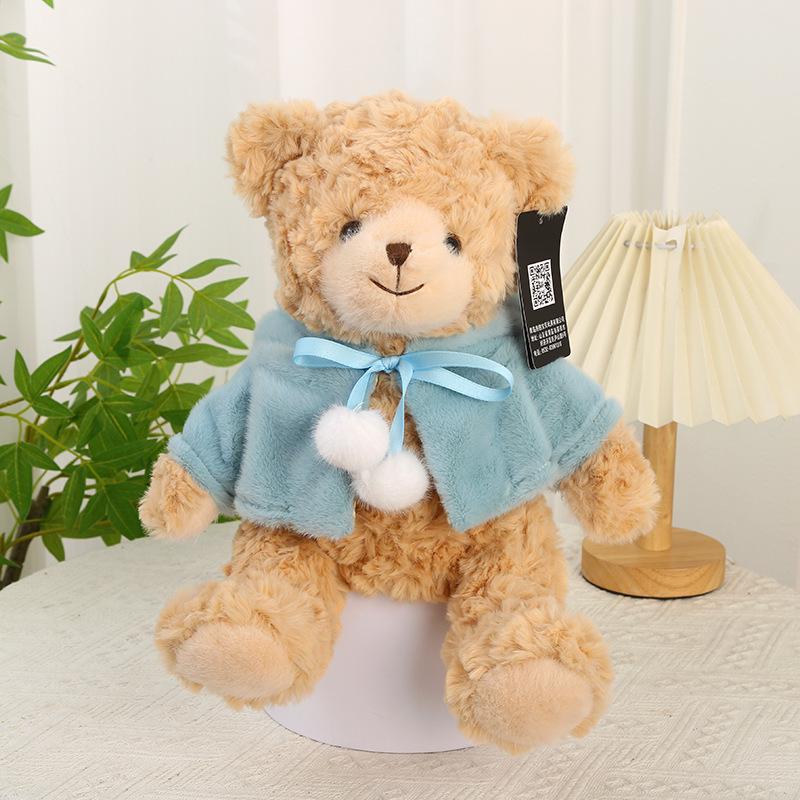 Warrior Bear Plush Toy: Teddy Bear Doll for Baby Cuddles and Kids' Birthday Gift
