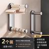 Light Luxury Hanger Storage Artifact No Punching Balcony Wall Hanging Multifunctional Finishing Rack Household Drying Rack Storage Hanger