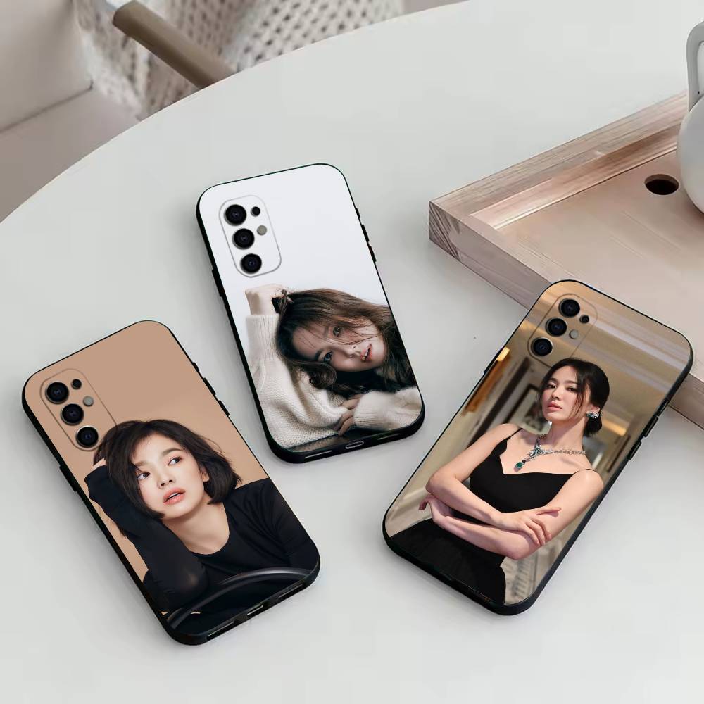Actress Song Hye-kyo Phone Case For Samsung S25,S24,S21,S22,S23,S30,Ultra,S20,Plus,Fe,Lite,Note,10,Black Cover