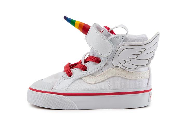 Vans SK8 Reissue 138 V Comfortable High top Toddler Shoes White Infant And Toddler VN0A4UWA0K0 21