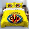 Yellow background, CVF logo. Bedding sets Duvet cover sets Duvet covers Pillowcases(1 * Duvet Cover 2 * Pillowcases without duvet insert)