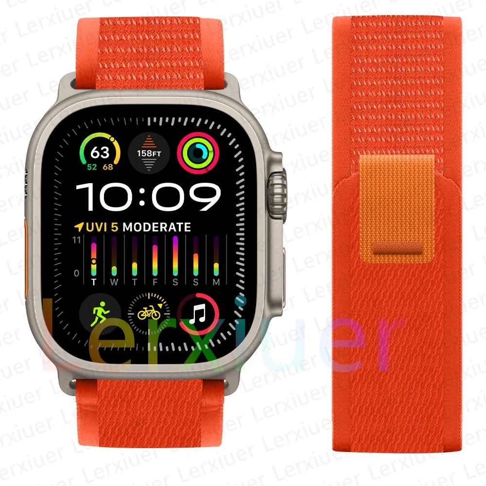 Armbänder für Apple Watch ultra2 Band 49mm 46mm 42mm 44mm 40mm 45mm 41mm Trail-Loop-Armband correa iwatch Serie se 3 7 8 9 10 11