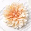 3Pcs Artificial Snowy Flower 11cm Silk Flower Head Home Decoration Wedding Decor DIY Bridal Chest Flower Party Accessories