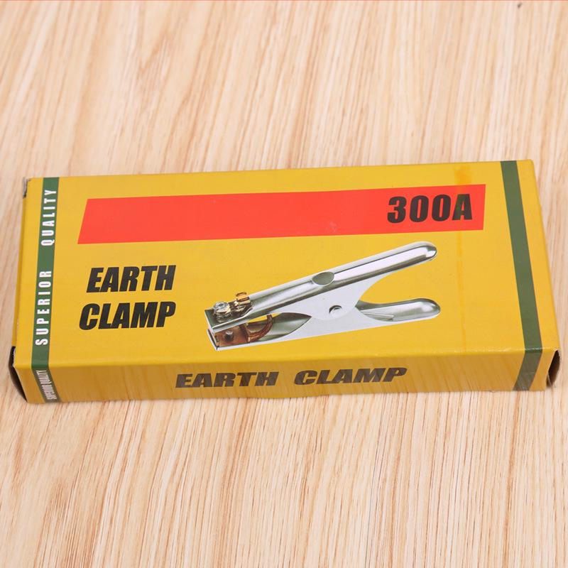 Red Copper Gas Shielded Welding Pliers and Ground Clamp