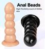 Anal Beads Extra Thick Anal Huge Anal Plug Dildo with Suction Cup for Thick Anal Anal 20cm Anal Plug and Goods for Men Dildo, Women, Beads, Expansion,