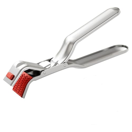 EsiFare Stainless Steel Dish Clips, Cookware Clips, Anti-Scald Clips, Non-Slip, No Deformation, Ergonomic, Insulated Dish Clips, Durable, Heat-Resista