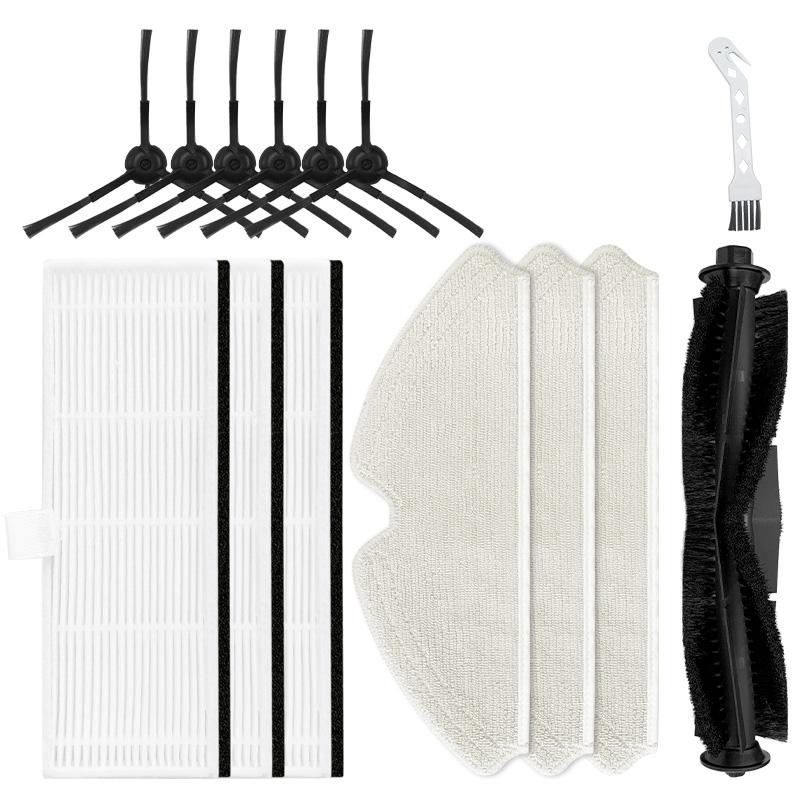 For Uoni V980 Plus Robot Vacuum Cleaner Replacement Main Roller Brush Side Brush Hepa Filter Mop Cloth Spare Parts Accessories