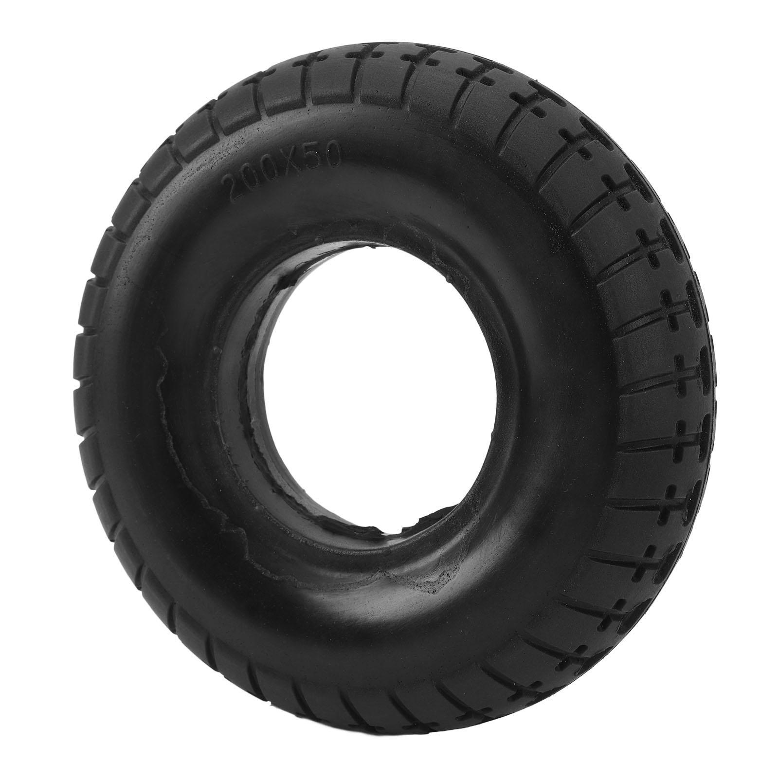 

200x50 сменная шина для электрического скутера с сильным сцеплением, предотвращает скольжение, 8-дюймовые резиновые сплошные шины для скутера