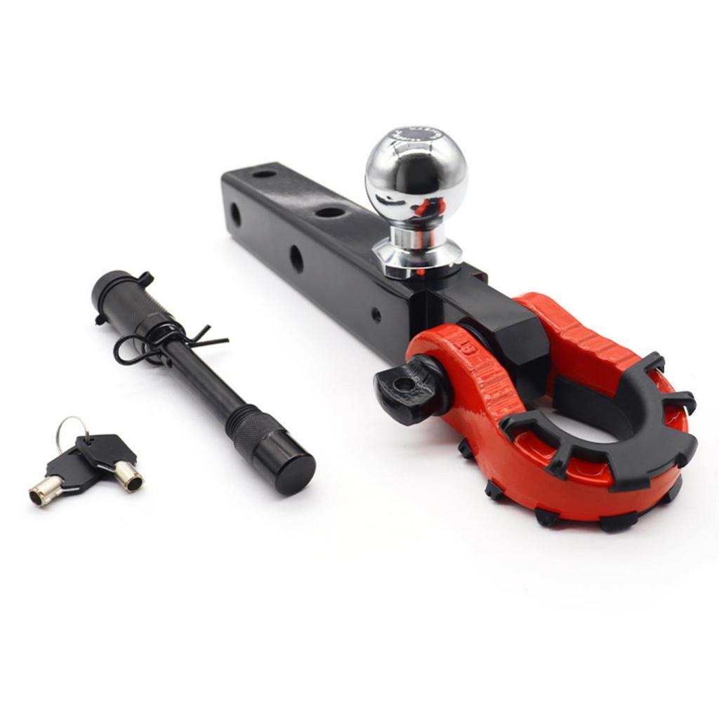 Trailer Hitch Arm Cast Steel with Hook Locking Towing Accessory