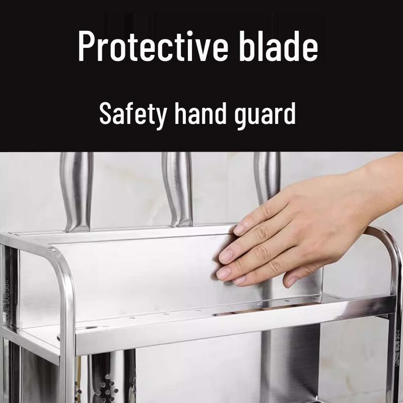 Yunshuang Stainless Steel 2-Tier Kitchen Countertop Spice Rack