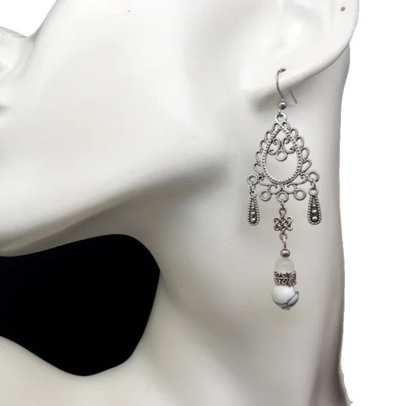 Punk Goth Style Sword Drop Dangle Earrings For Women New Trend Hip Hop Rock Party Jewelry Y2K Accessories