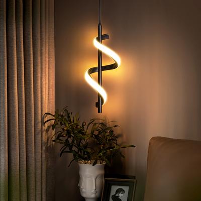 Modern Creative LED Pendant Light For Bedroom Bedside Indoor Hanging Lighting Fixture Gold Black Decorative Wall Lamp Luminaire
