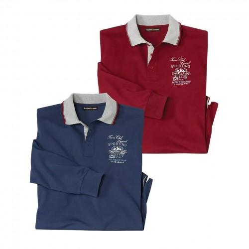 Atlas For Men Mens Classic Polo Shirt (Pack of 2)