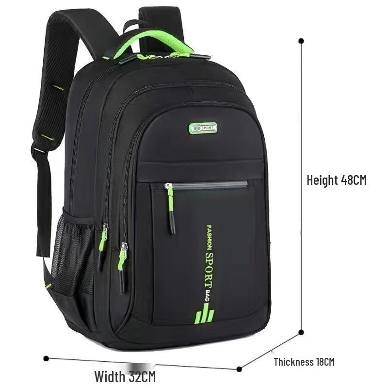 Men's Water-Resistant Multi-Functional Backpack – Large Capacity, Lightweight & Comfortable for Business & School.