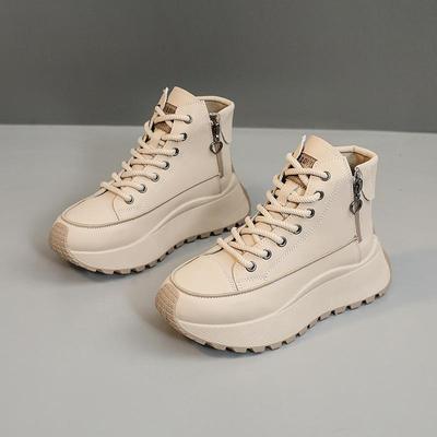Women Shoes Autumn New Thick-Soled Heightening Casual Shoes Women's Fashion Versatile Sneakers Women Ankle Boots Womens