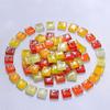 100/140PCS Crystal Grain Glitter Glass Mosaic Tiles Glass Mosaic Art Tiles  Coaster Making