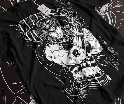 T-shirt Joseph Joestar Jojo's Bizarre Adventure Anime Manga Cadeau T-shirt Toutes Tailles