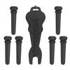 Guitar Bridge Pin Pegs Puller Ebony Stringed Instrument Repair Accessories Replacement