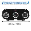 A/C Heater Climate Control Pannel Module Switch 24 P for Dodge Ram 1500/1500 Classic /3500 P68226600AA  655-02720