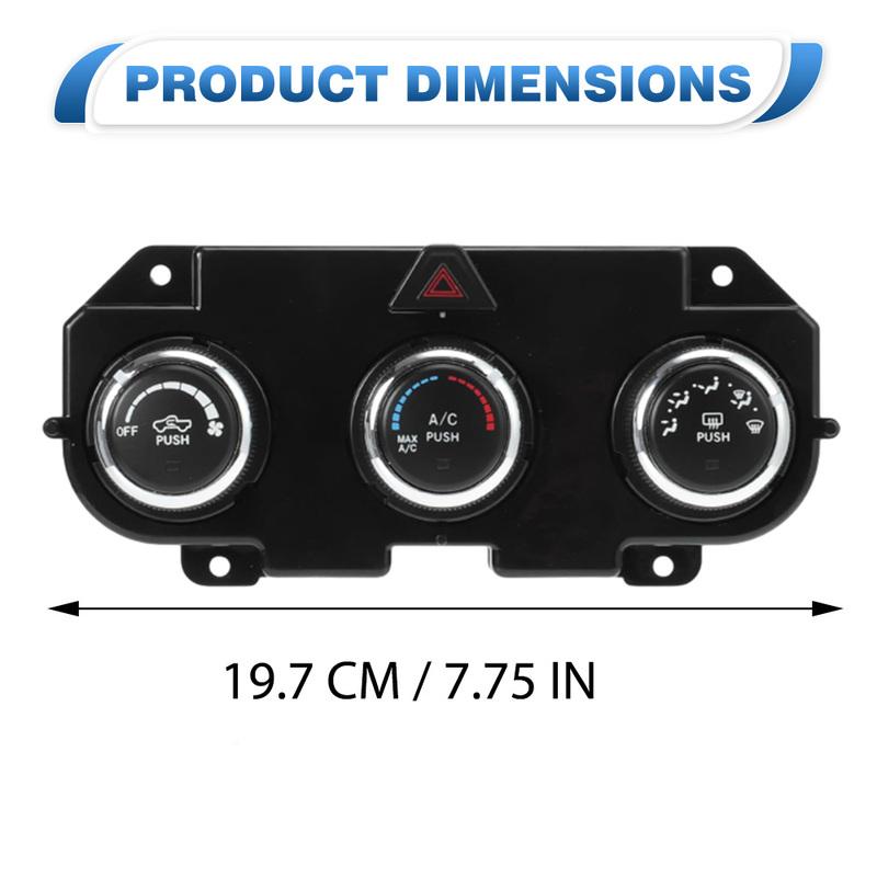 A/C Heater Climate Control Pannel Module Switch 24 P for Dodge Ram 1500/1500 Classic /3500 P68226600AA  655-02720