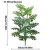 High Simulation Artificial Green Plants for Indoor and Outdoor Decoration - Perfect for Living Room and Garden