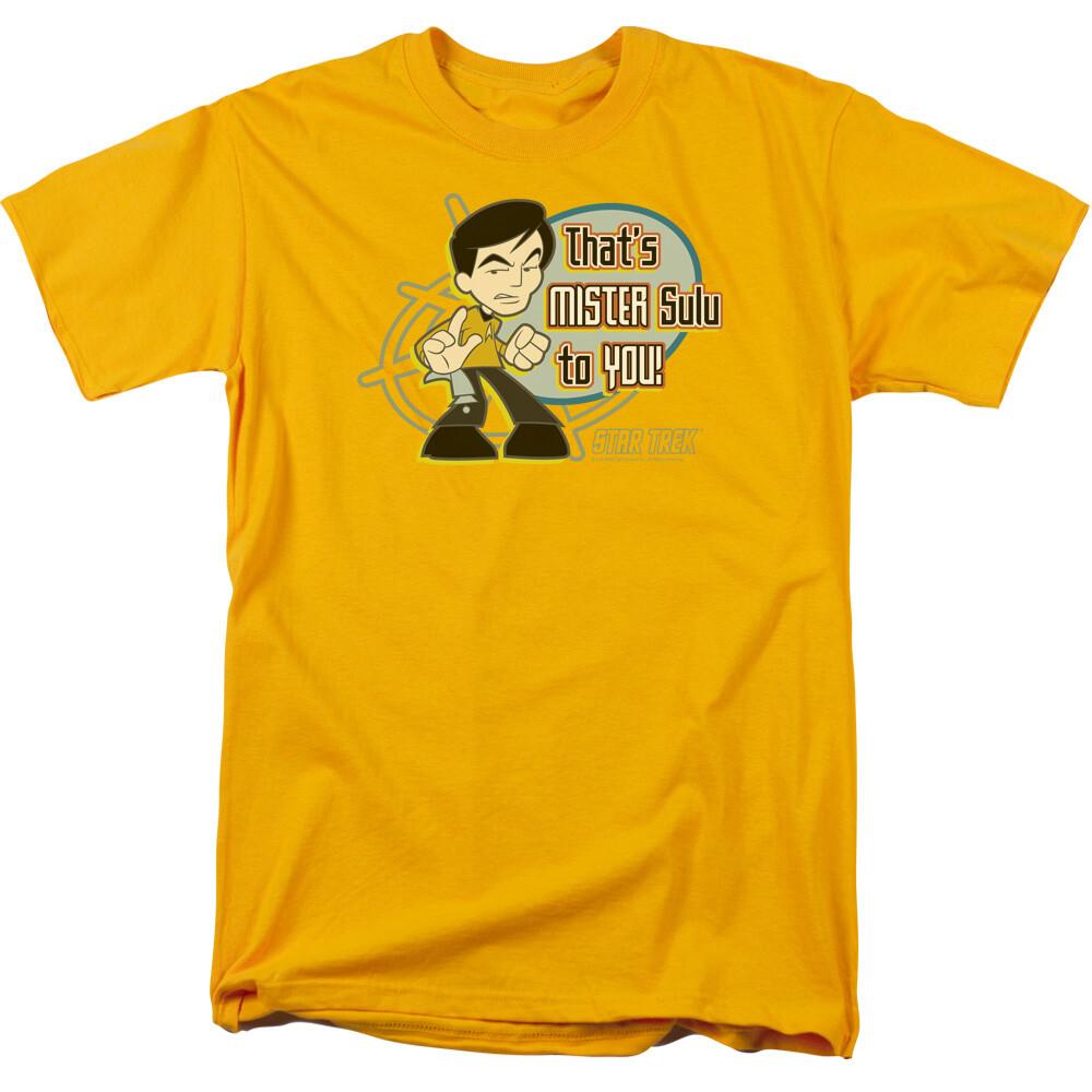Star Trek Quogs Mr. Sulu To You T-Shirt XL