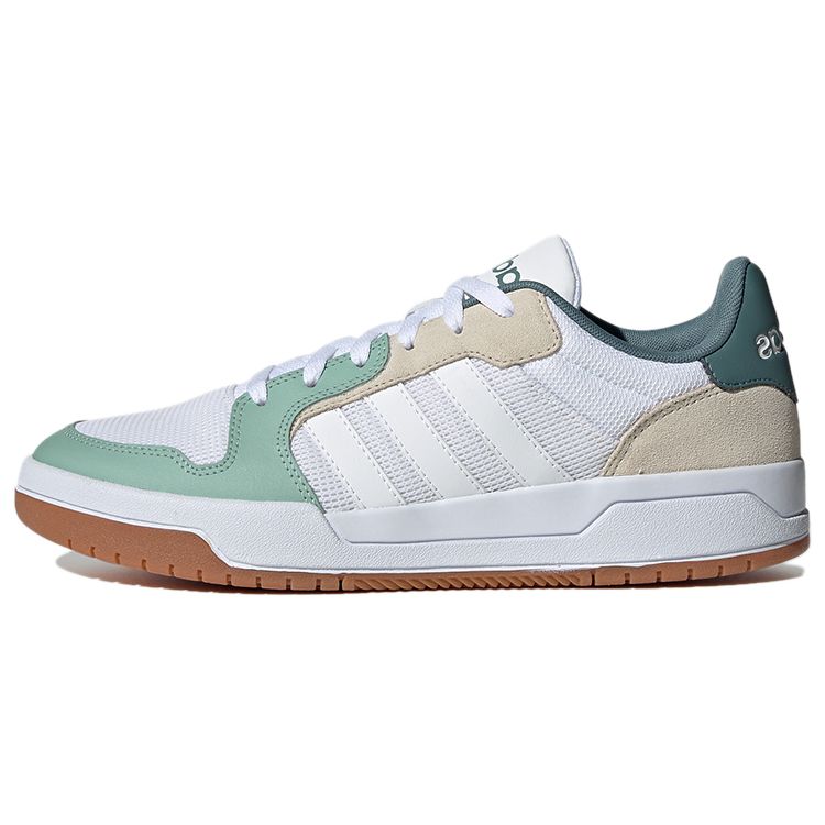Adidas Neo Entrap Durable Low-Top Skate Shoes Men Sneakers White Light-Green FZ1705