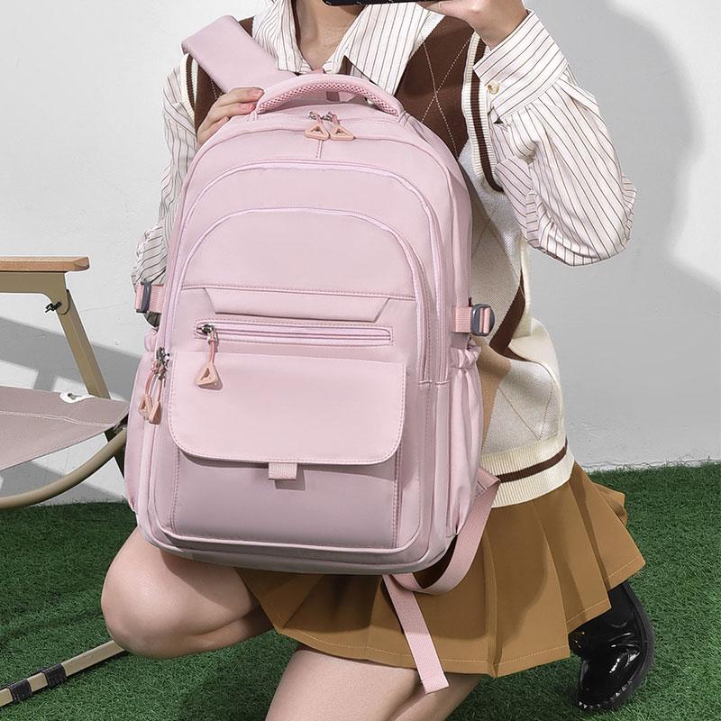 Zaino da Donna Nuovo Grande Capacità Zaino Scolastico per Studenti Tasche Multiple Zaini da Viaggio da Uomo Ragazzi Ragazze Borsa Scolastica per Laptop
