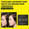 SEVICH 12g Magical Fluffy Hairline Powder Hair Line Shadow Hair Concealer Root Cover Up Gray Coverage Unisex Instantly Black/Dark Brown/Coffee